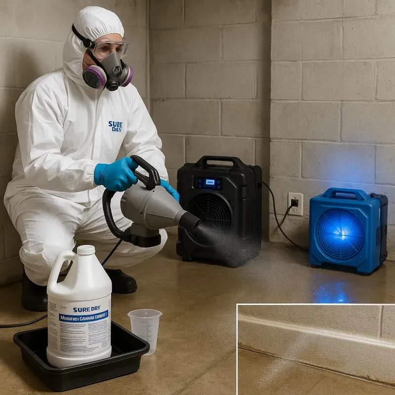 Sanitization and Odor Removal process in South Tucson, AZ